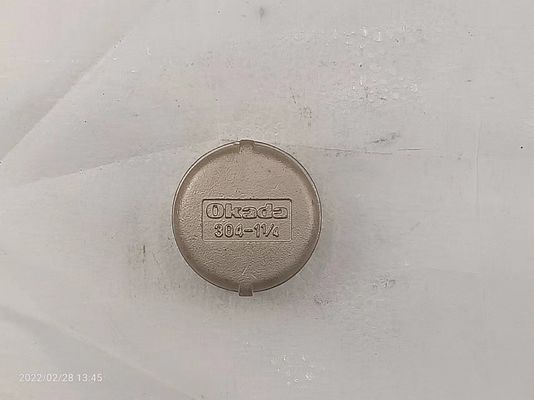 Edelstahl-Endstöpsel-Fitting 5x5 Sch 40 der 3/8 Zoll-316L verlegte