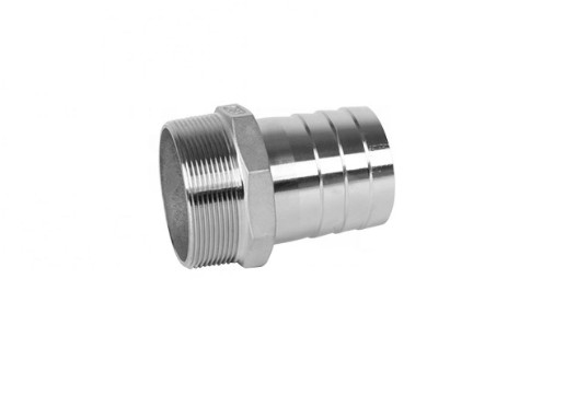 Nahtloser männlicher Hülse mit Innengewinden-Edelstahl-hydraulischer Schlauch-Verbindungsstück-Nippel