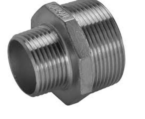 304 316L verlegten Edelstahl-Fittings-männlichen Hexen-Nippel-Reduzierer