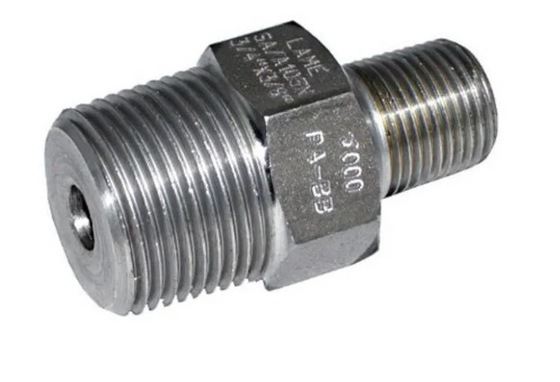 304 316L verlegten Edelstahl-Fittings-männlichen Hexen-Nippel-Reduzierer