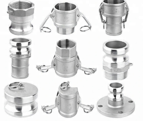 Erdöl-Edelstahl-Fittings-hydraulische Schnellverbinder-Koppelung